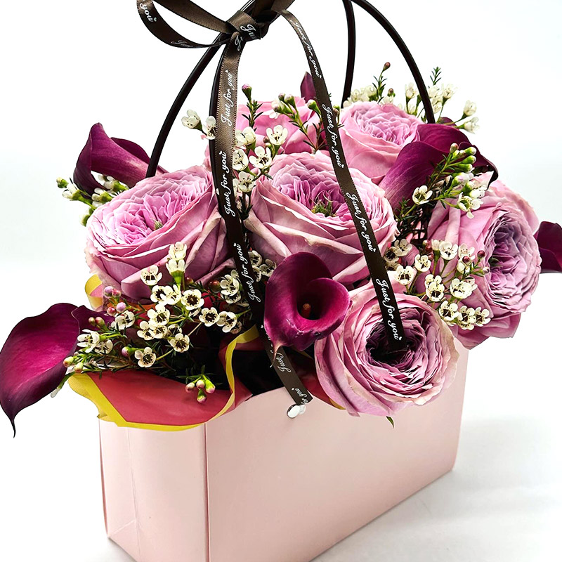 Tote Bouquet - Gilded Grace