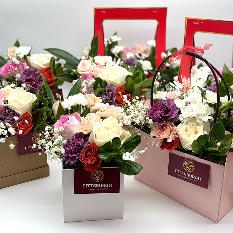 Corporate Tote Bouquets