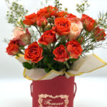 Miniature Bouquet - Sunset Serenade