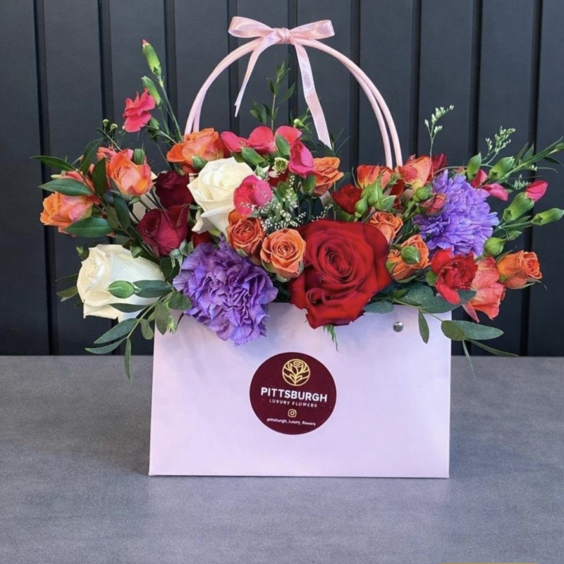 Tote Bouquet - Gilded Grace