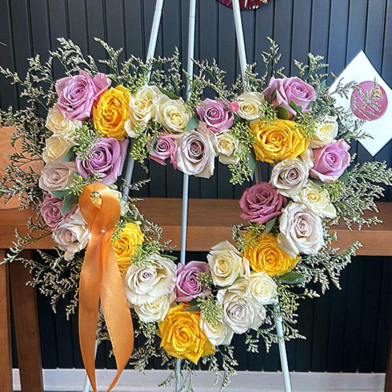 Hearth of Remembrance Wreath. Funeral wreath