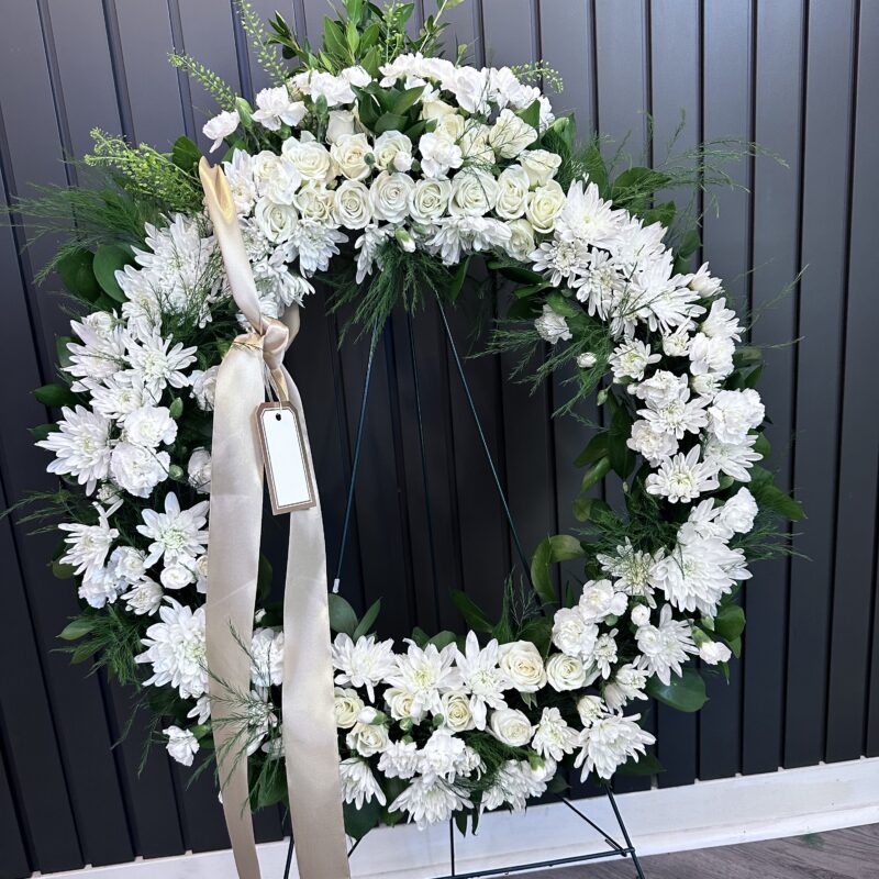 Peaceful Memories Round Wreath