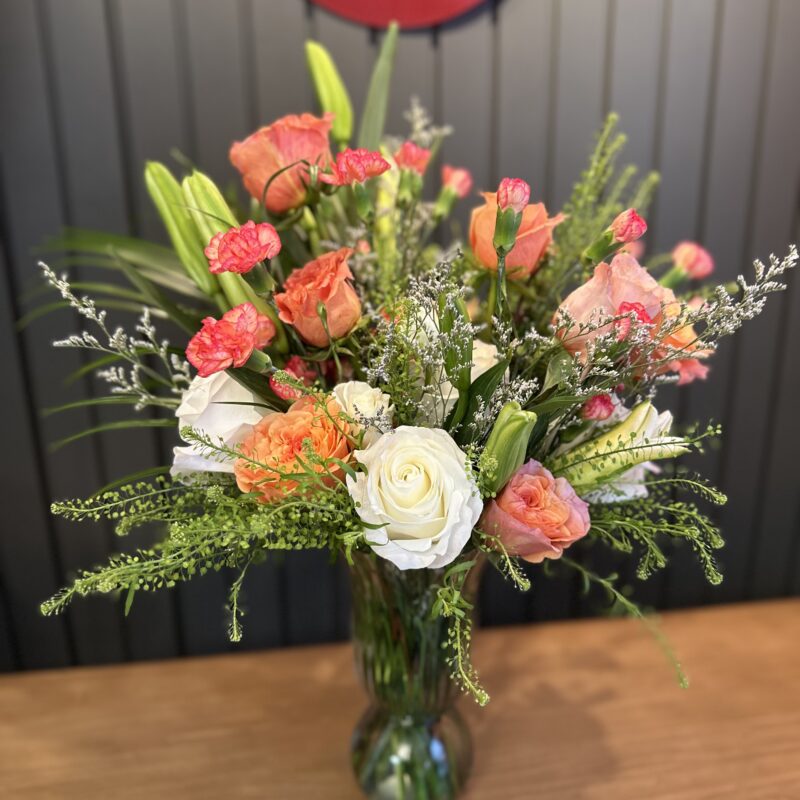 Coral Elegance Vase