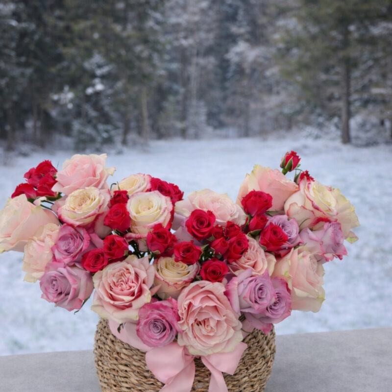 Cloud basket bouquet
