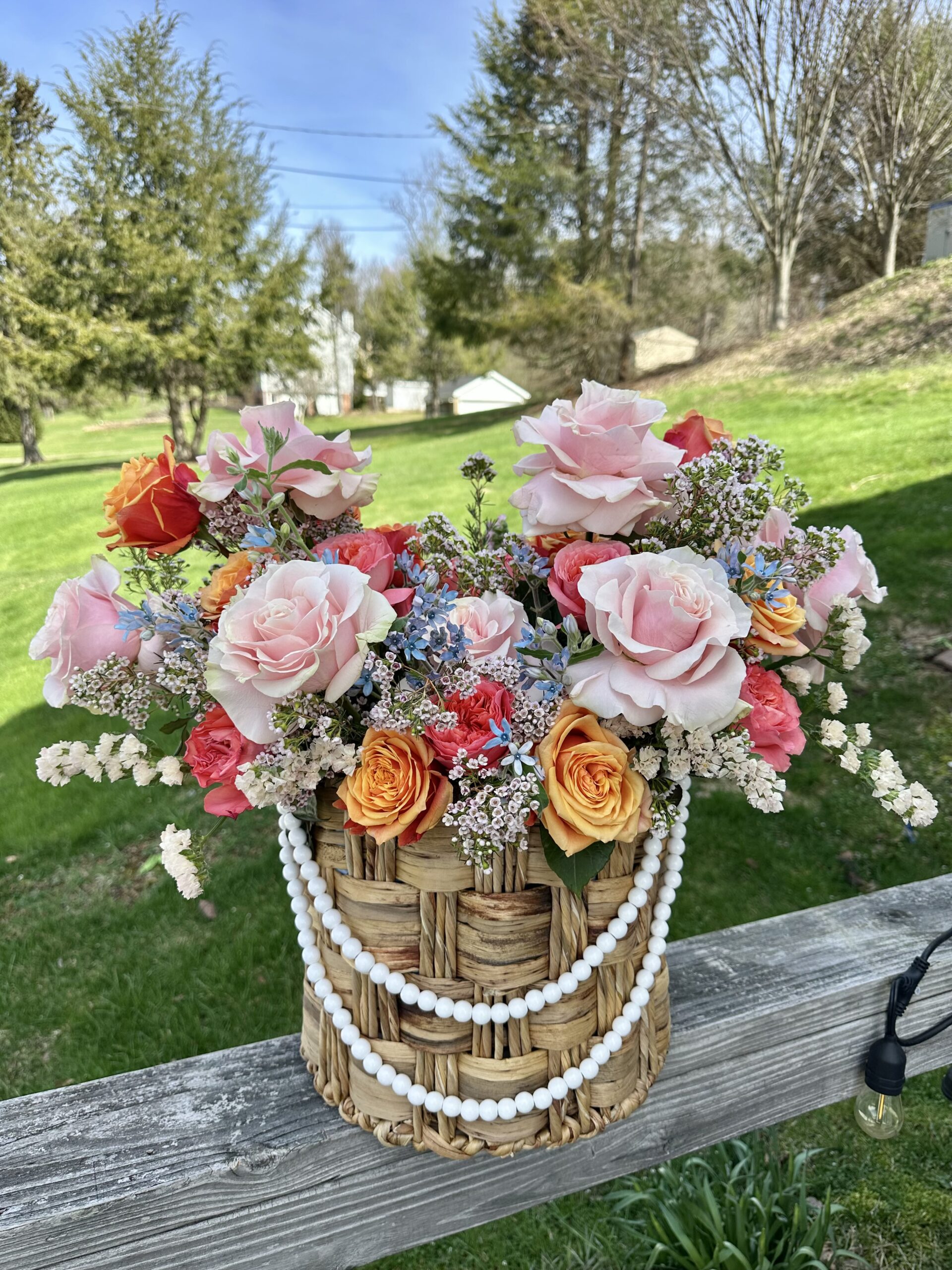 Spring Large Basket