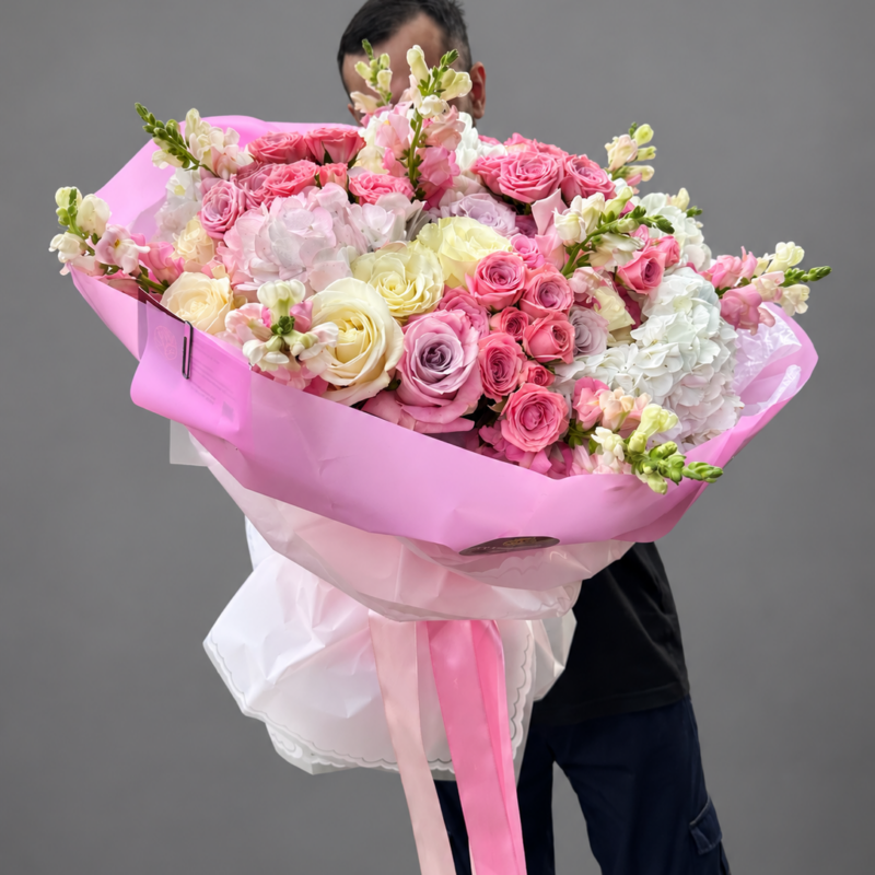 Pink Elegance (XL bouquet)