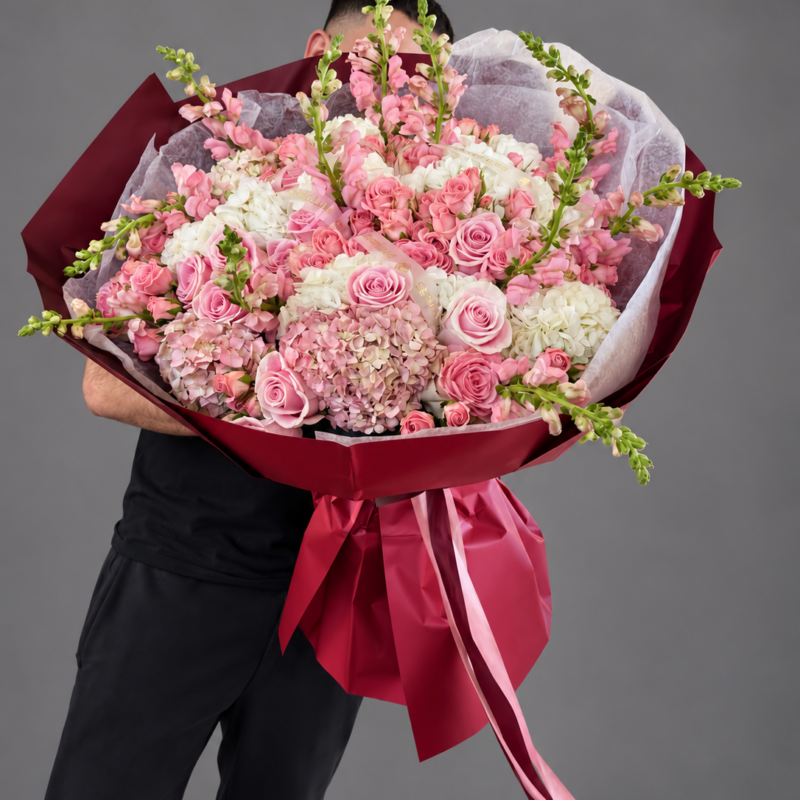 Blush Royalty Giant bouquet
