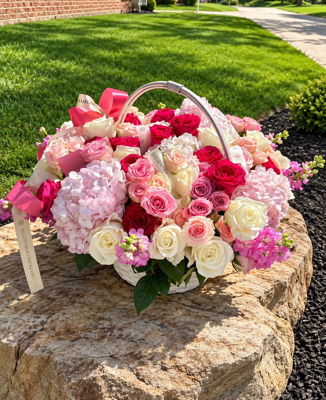 Ruby Blush Basket(large) - Image 2